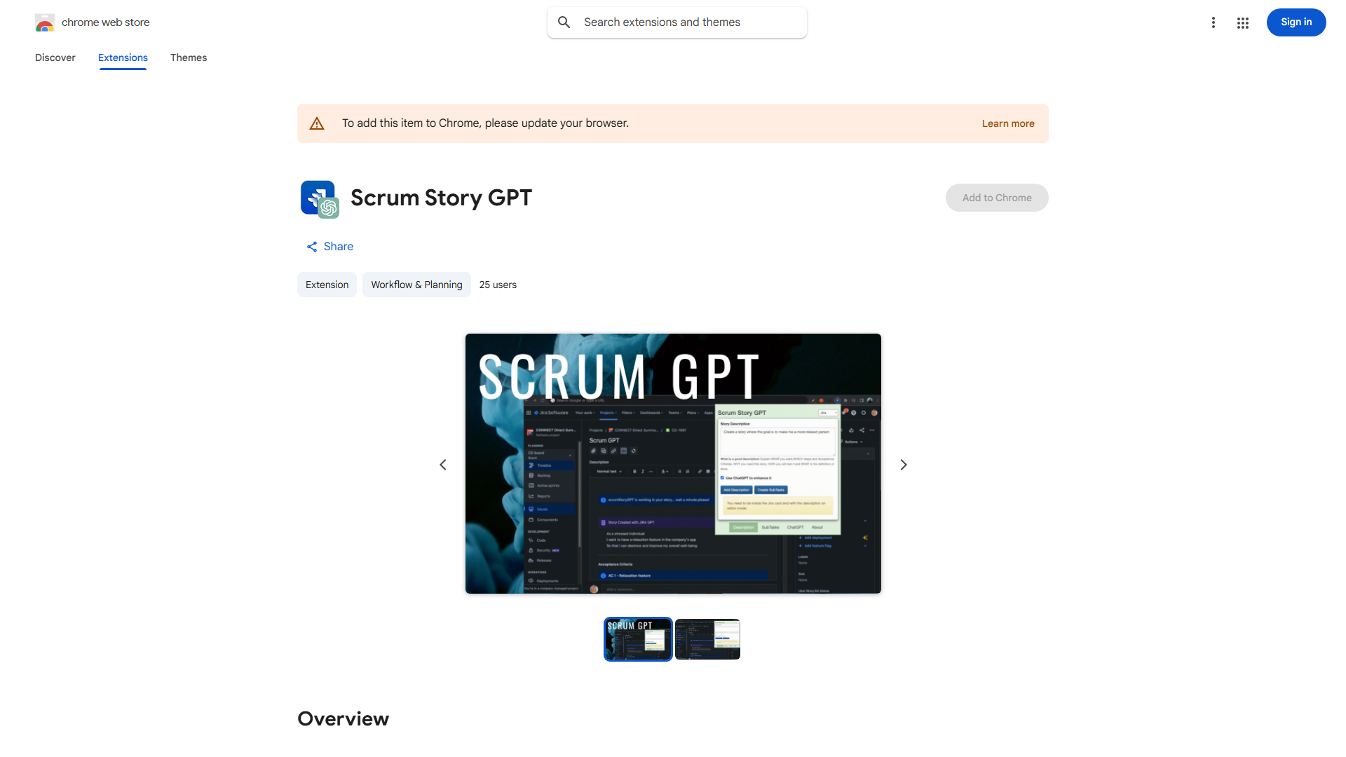 Scrum Story GPT