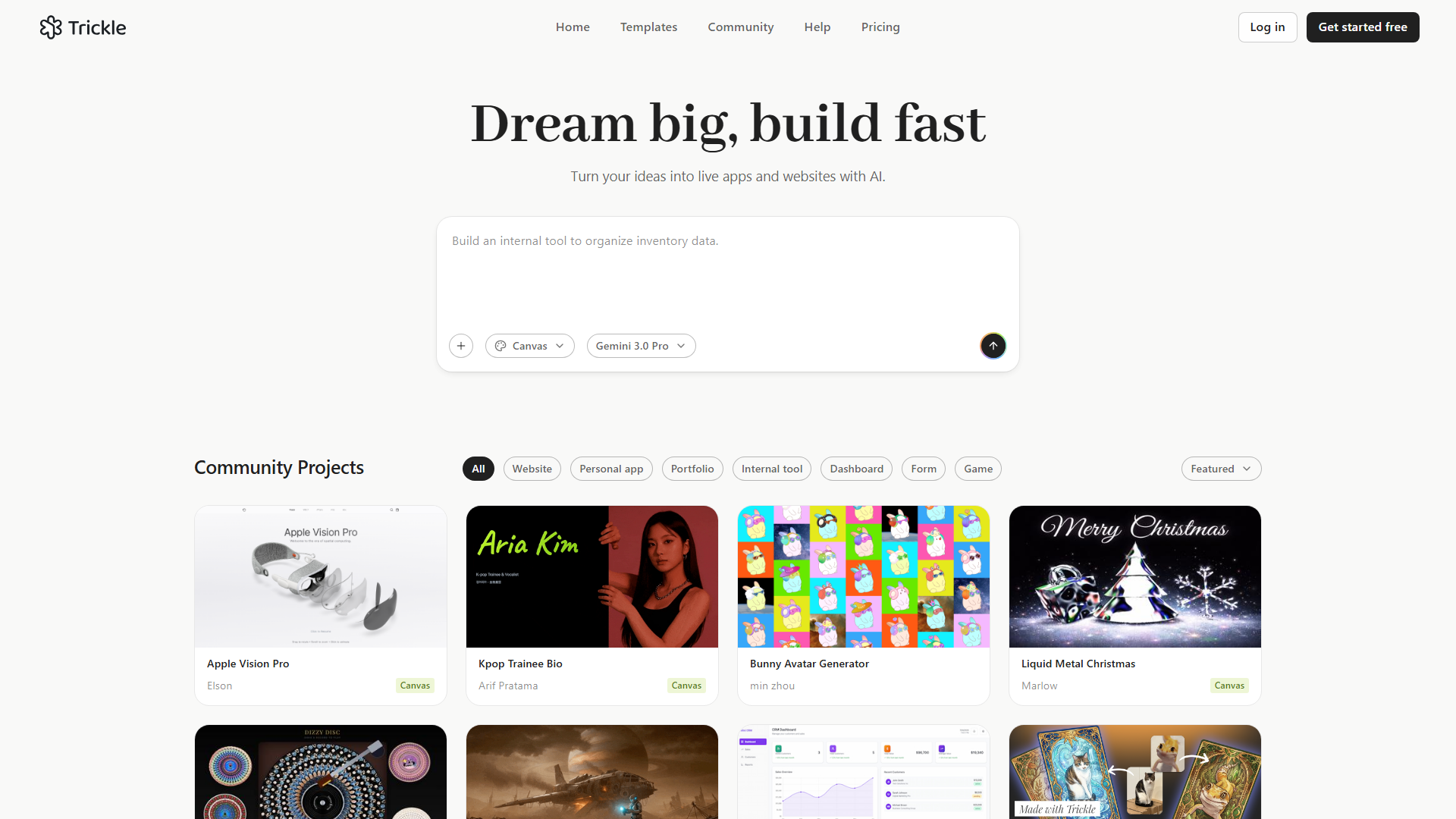 Trickle Magic Canvas