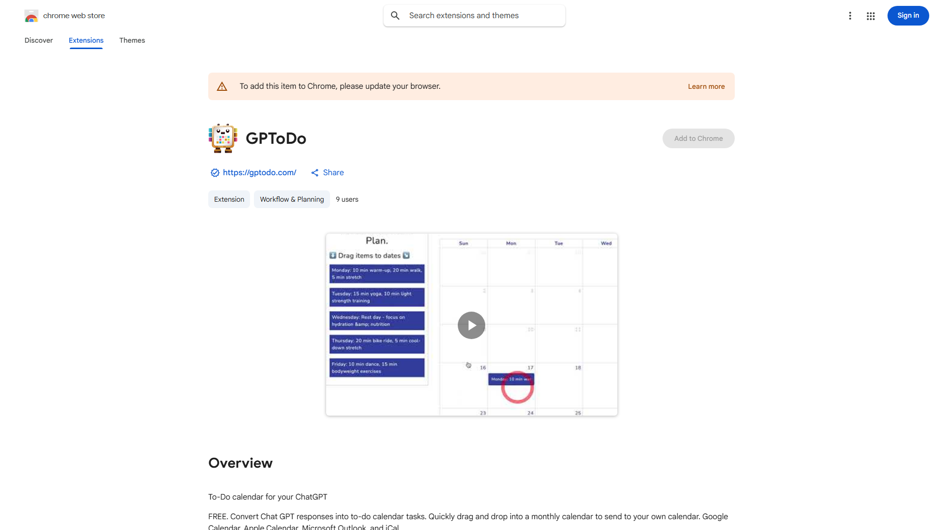 Convert Chat GPT to-do Calendar Tasks