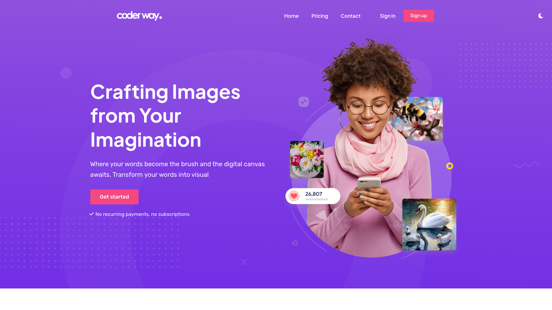 Coderway AI image generator