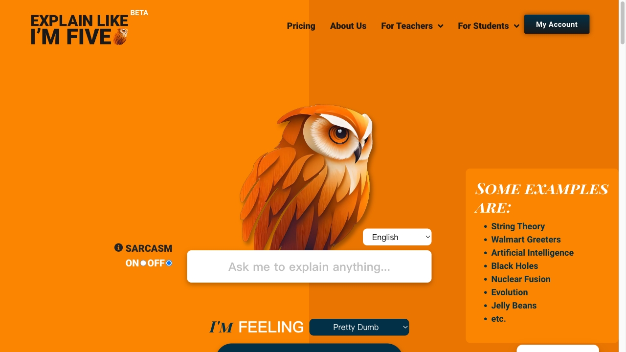 Explain Like I'm Five (ELI5)