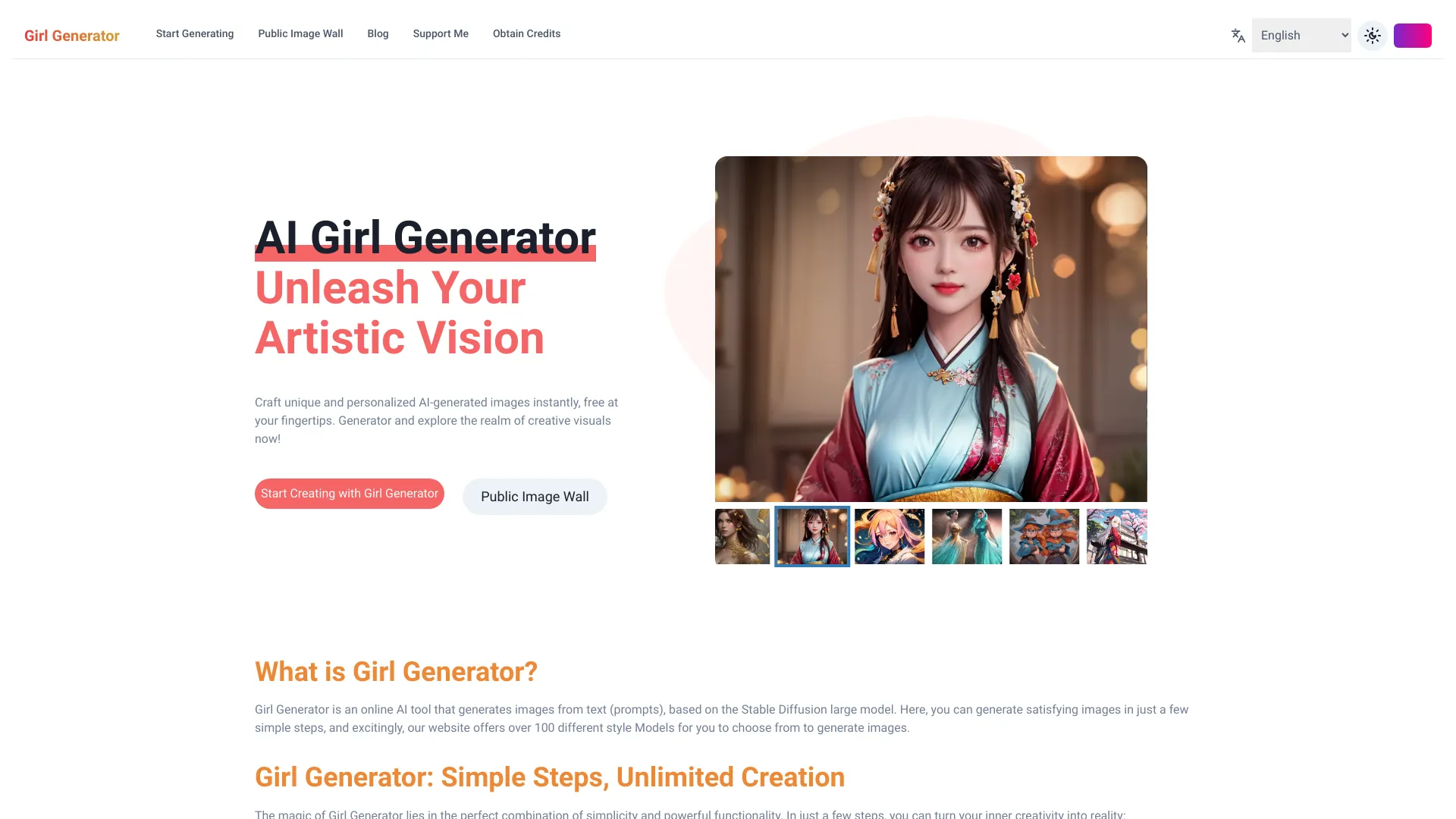 AI Girl Generator