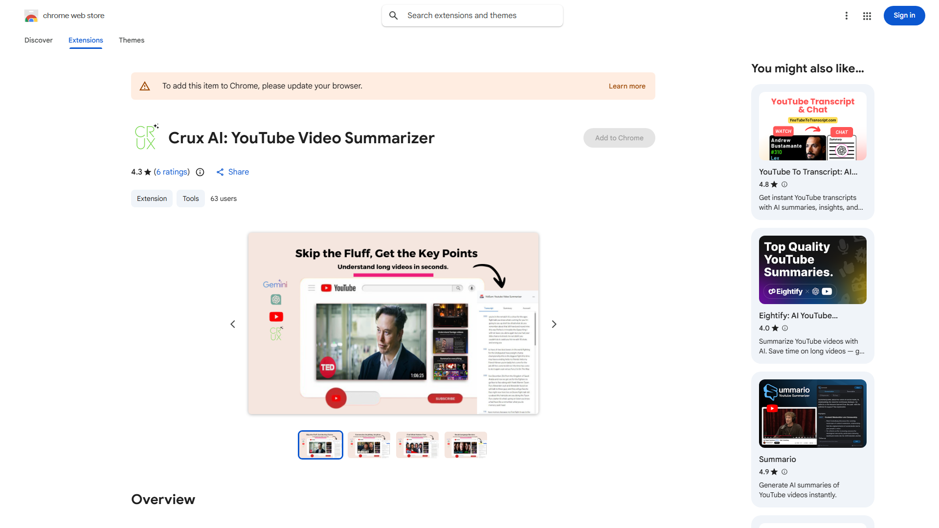 YouTube Video Summarizer