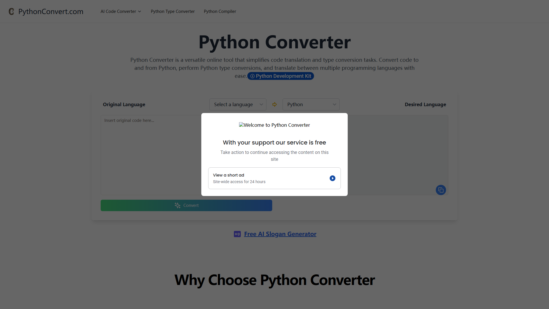 Python Converter