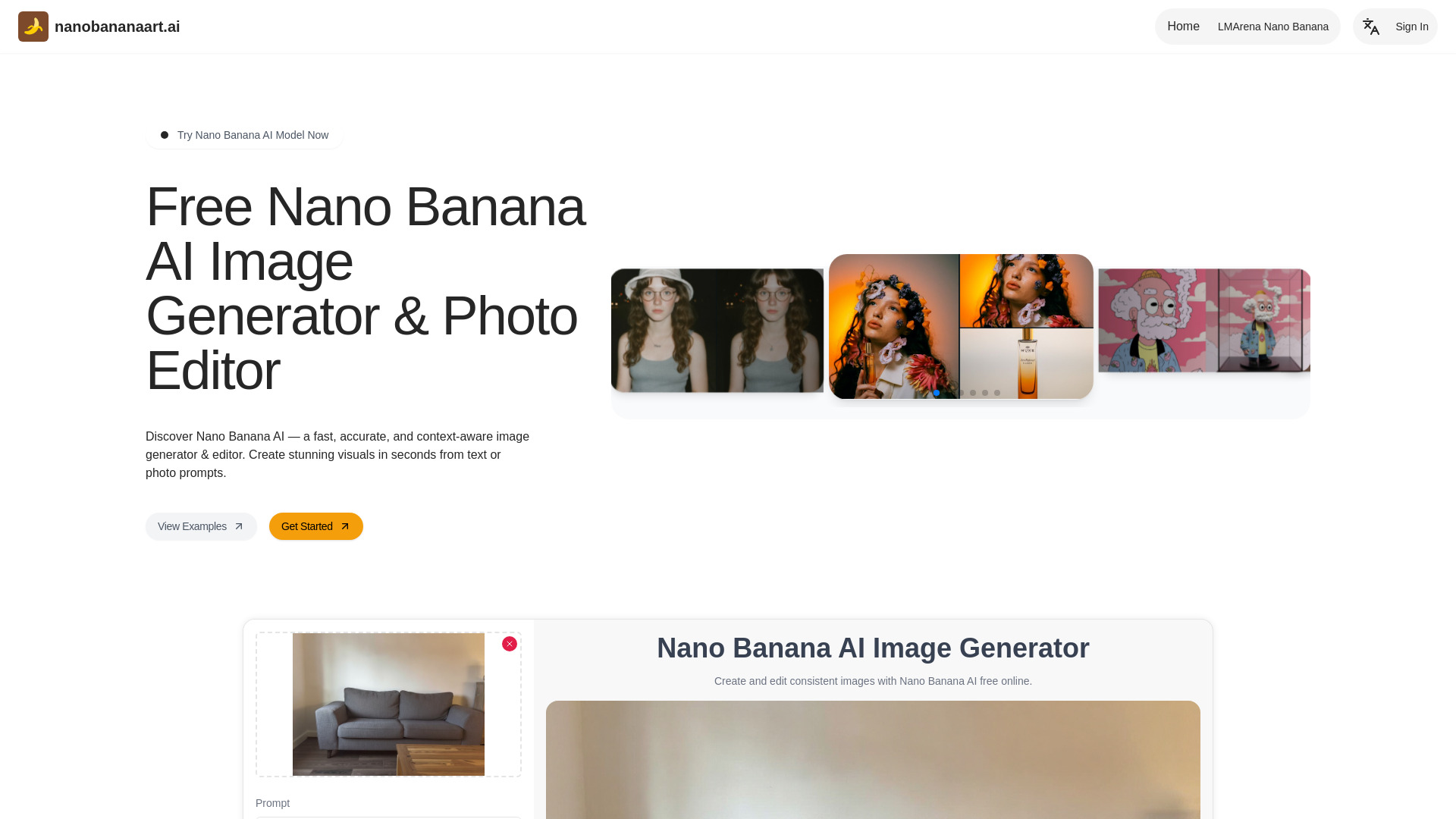 Nano Banana AI: Free AI Image Editor