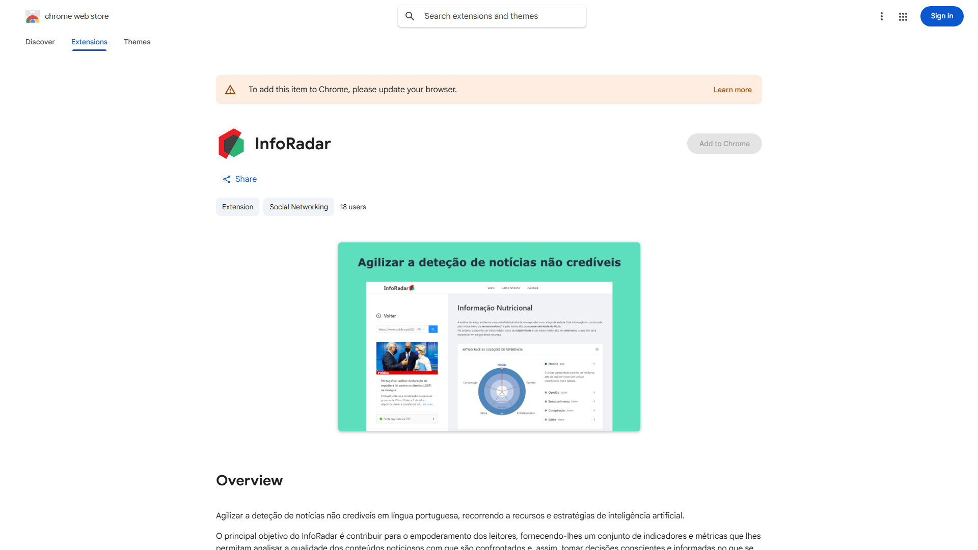 Detecção de Notícias Não Credíveis