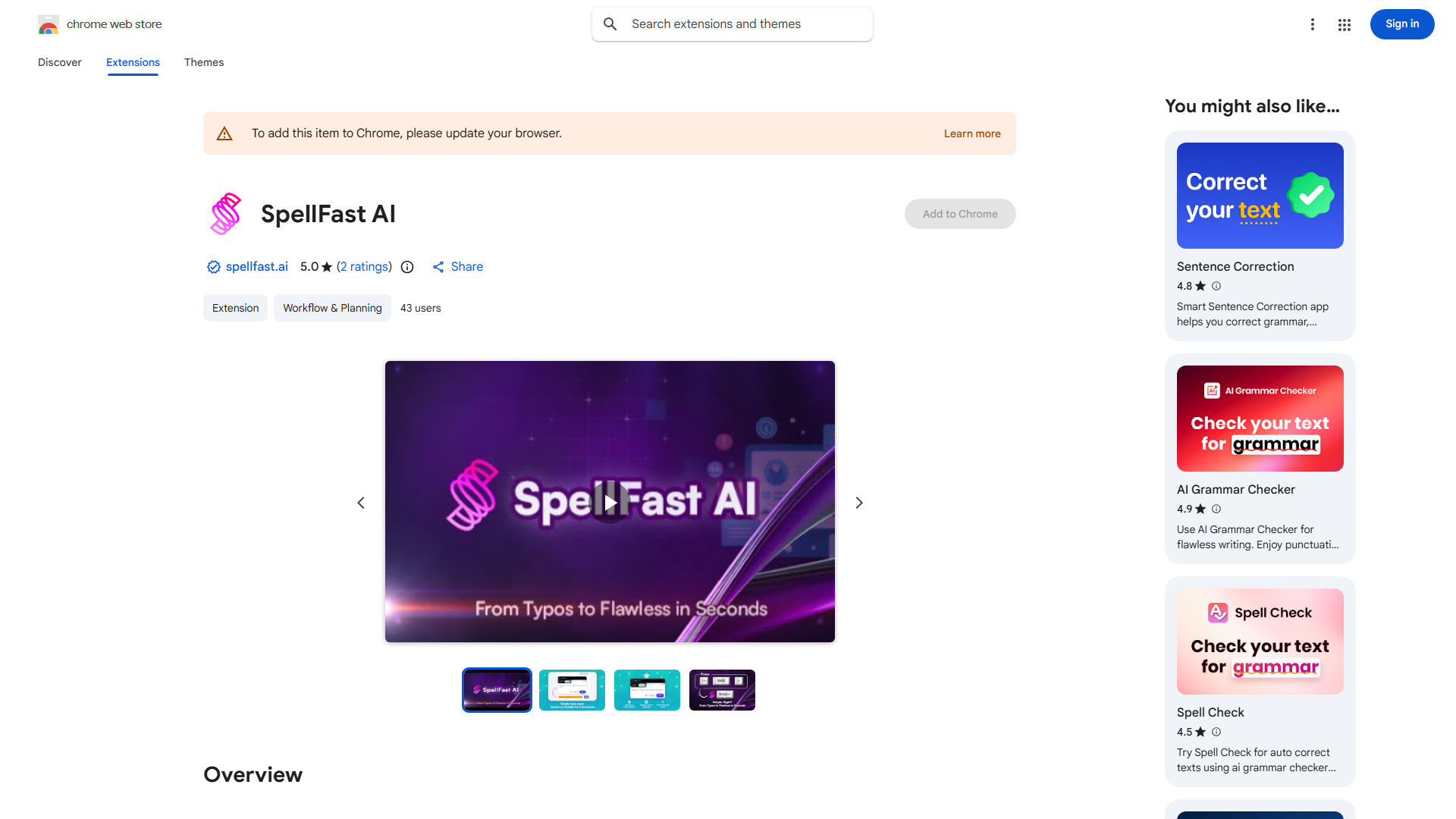 SpellFast AI
