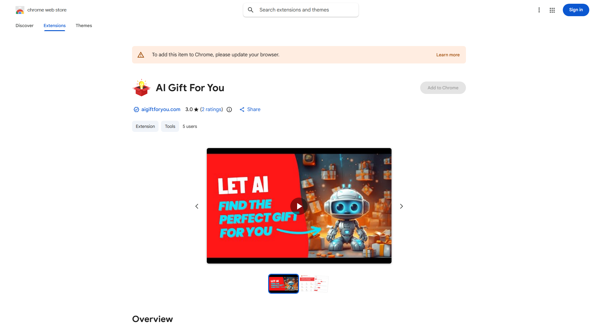 AI Gift Idea Generator