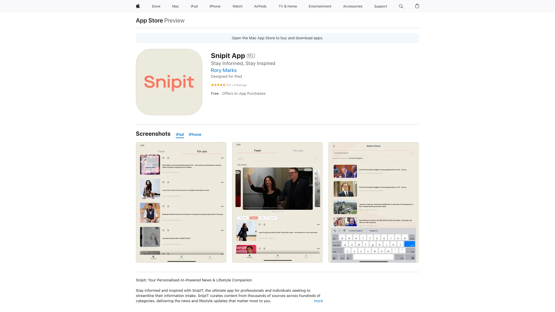 SnipIT App